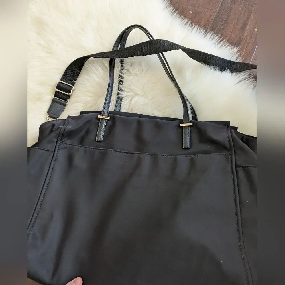 Kate Spade Dawn Nylon Baby Diaper Bag Black *No Changing Pad